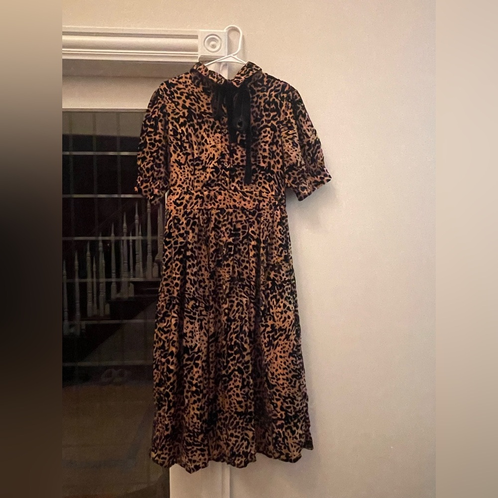 Ivy city Leopard Print Dress